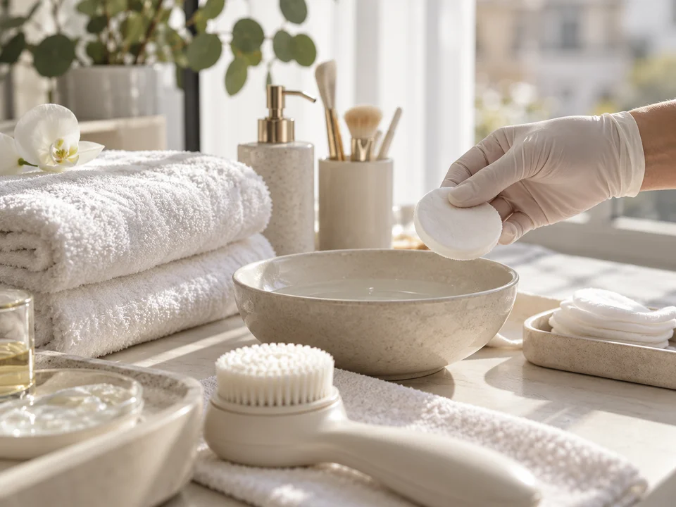 Illustratives Beauty-Motiv zu Deep Cleaning Whole Face